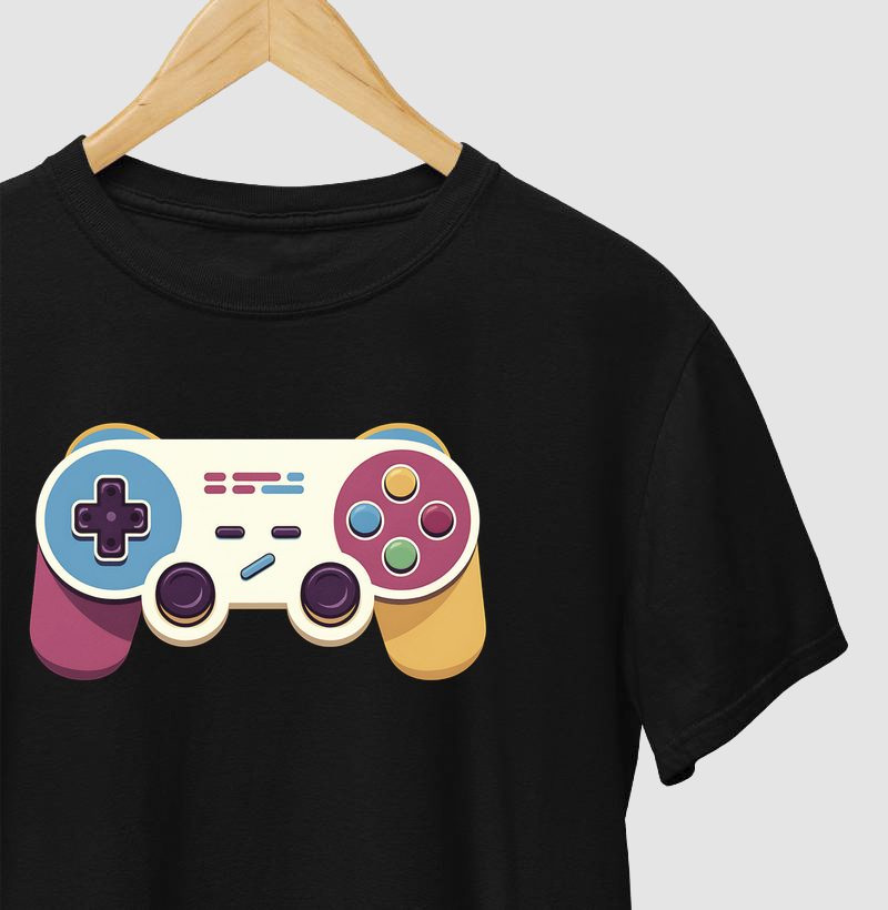Camiseta Press Start