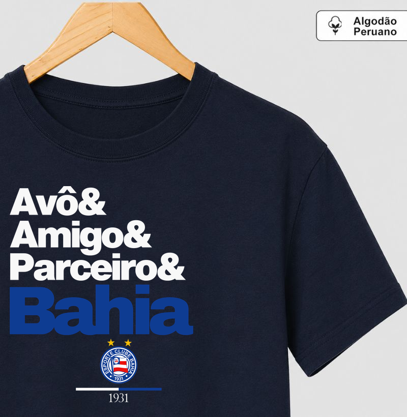 Avô, amigo, parceiro e Bahia.