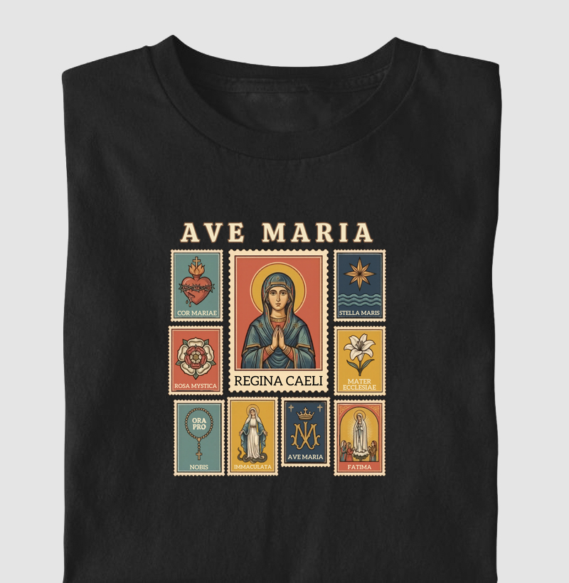 Camiseta Ave Maria Selos