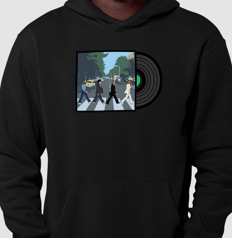 Hoodie Moletom Inspiração Beatles Abbey Road