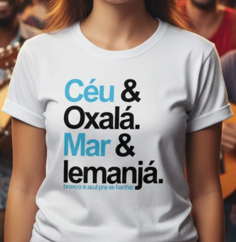 Céu & Oxalá. Mar & Iemanjá.