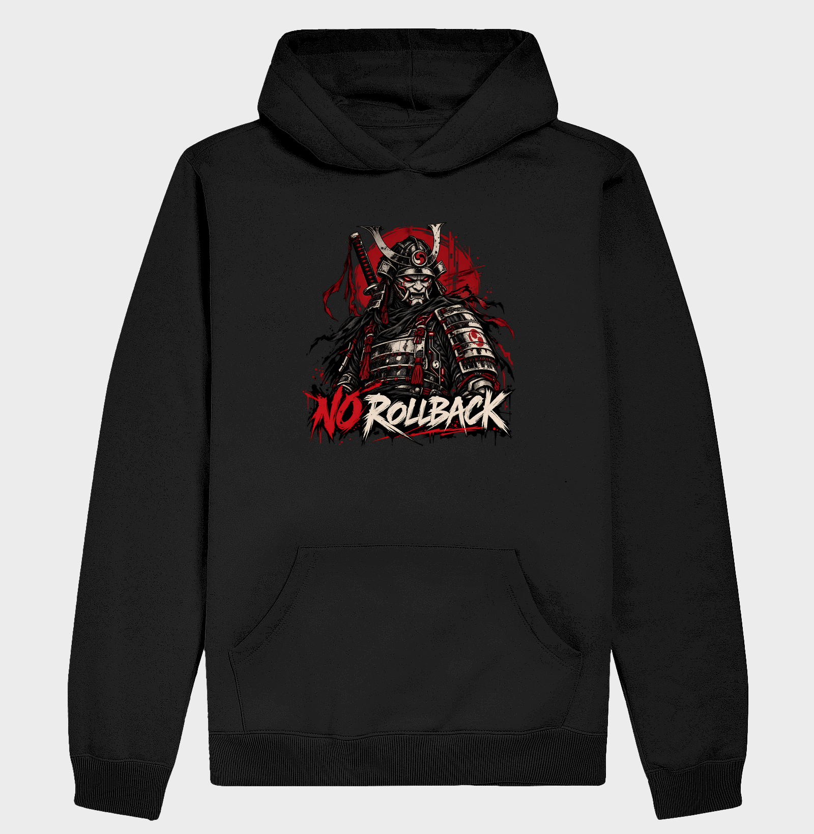No Rollback — Samurai Dev | DevOps, Deploy e Tecnologia - Hoodie Moletom