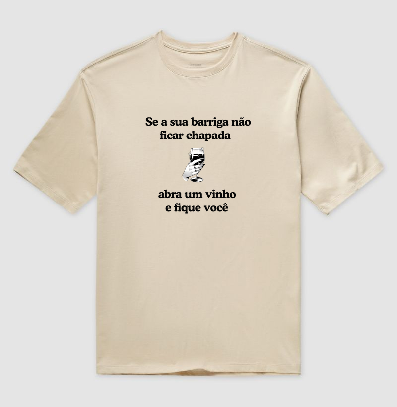 Se a sua barriga não ficar chapada...