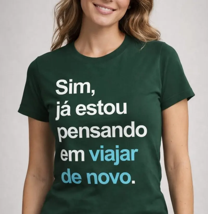 Já estou pensando em viajar de novo