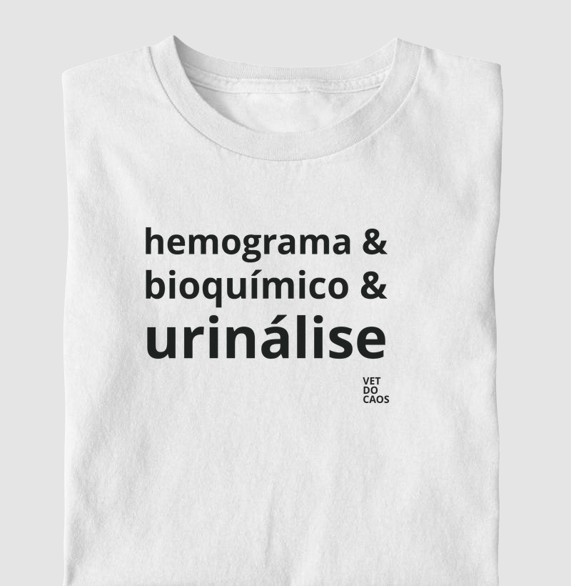 hemograma & bioquímica & urinálise