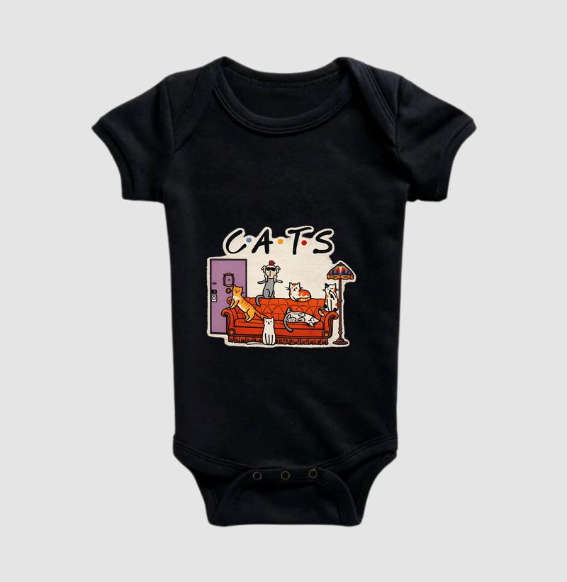 Camiseta Cats Friends