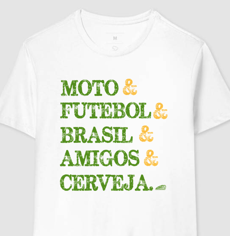 Moto Futebol Brasil Amigos Cerveja