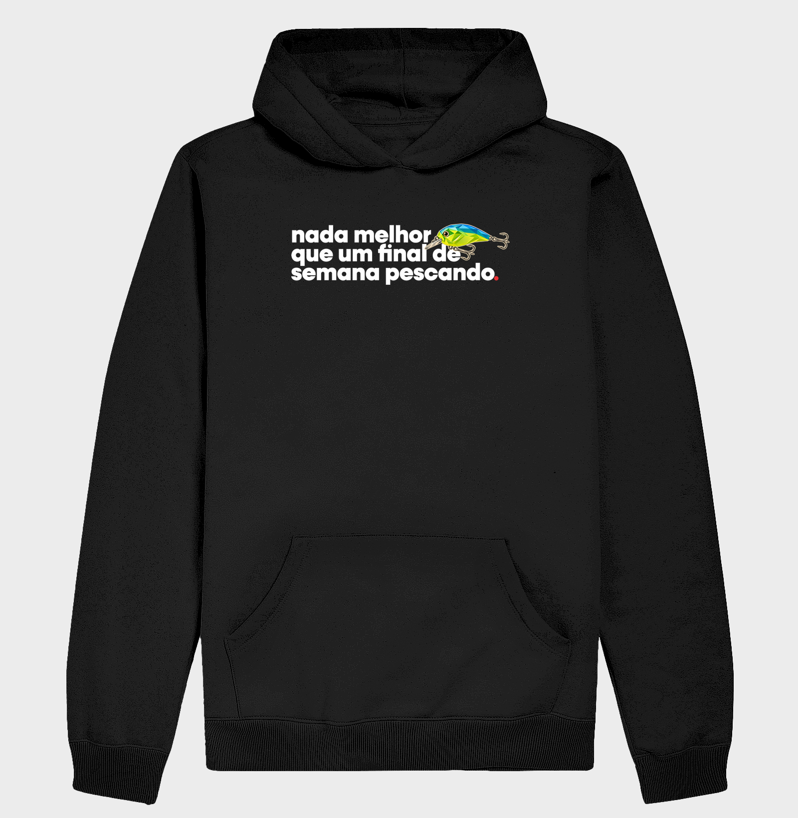 🌊 Final de Semana Pescando! - Hoodie Moletom