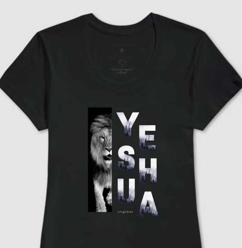 Leão Yeshua - Branco e Preto