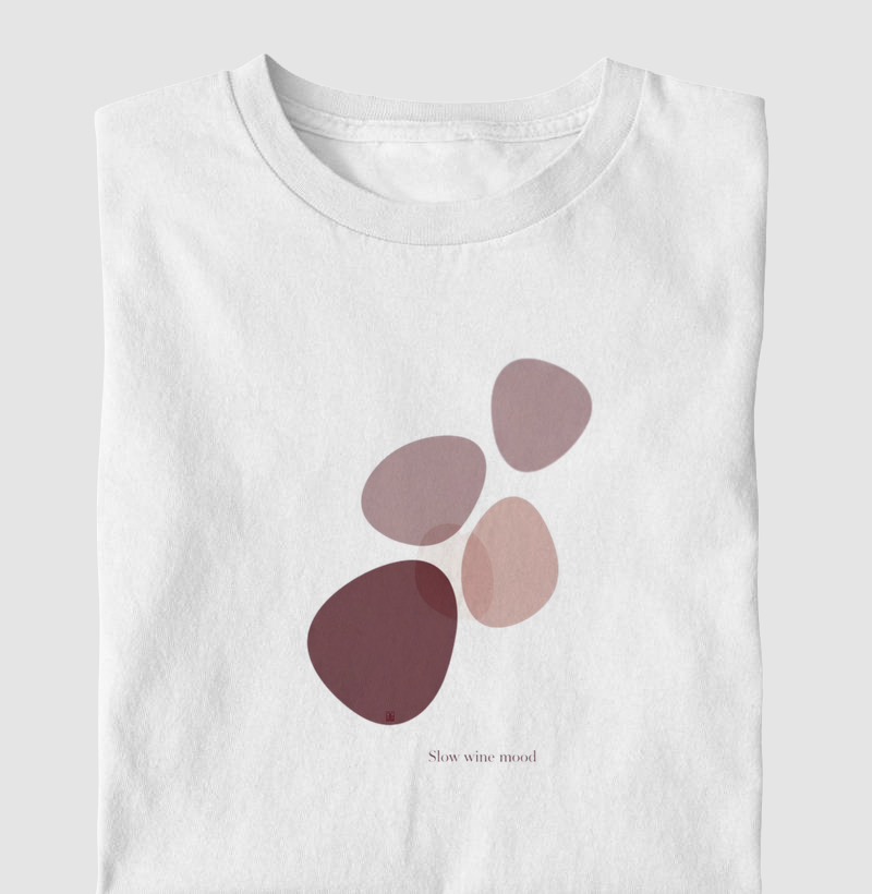  Camiseta Slow Wine Mood
