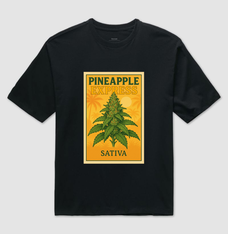 Camiseta oversized - Pineapple Express
