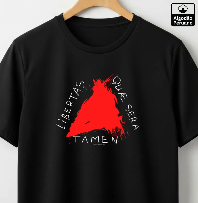 Bandeira de Minas Estilizada - Algodão Peruano