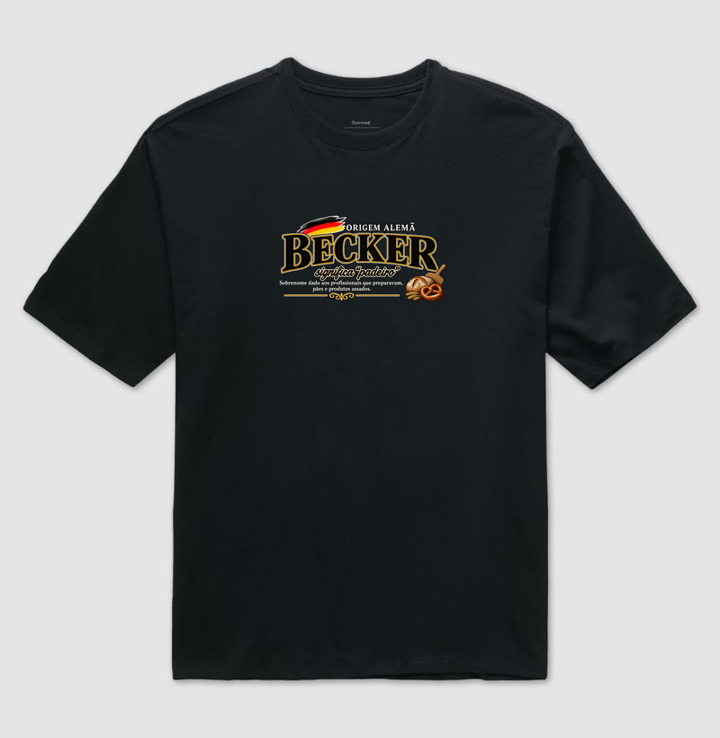 Becker  - Camiseta Oversized