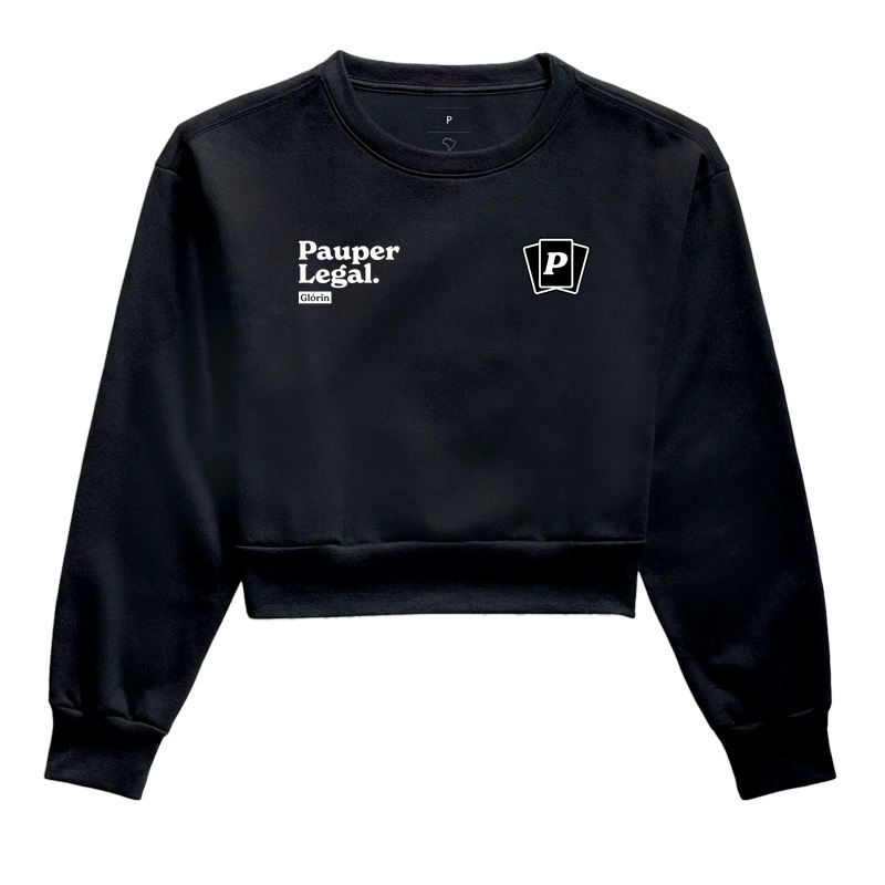 Pauper Legal - Cropped Moletom