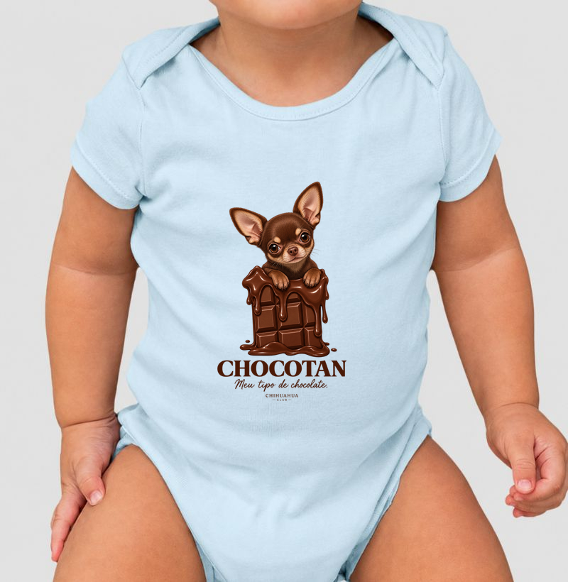 Meu tipo de chocolate  - Body Infantil
