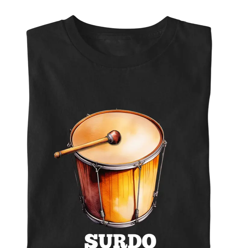 Surdo - com escrito