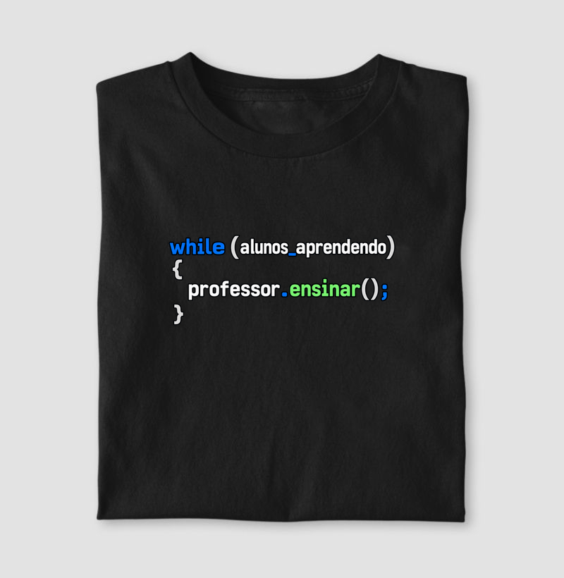 while alunos_aprendendo  professor.ensinar()