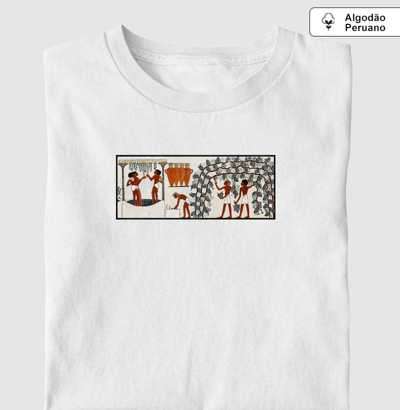 Egito Antigo - Camiseta Algodão Peruano