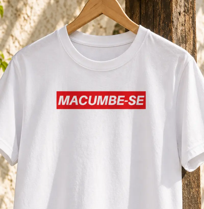 MACUMBE-SE - Camiseta Algodão Peruano