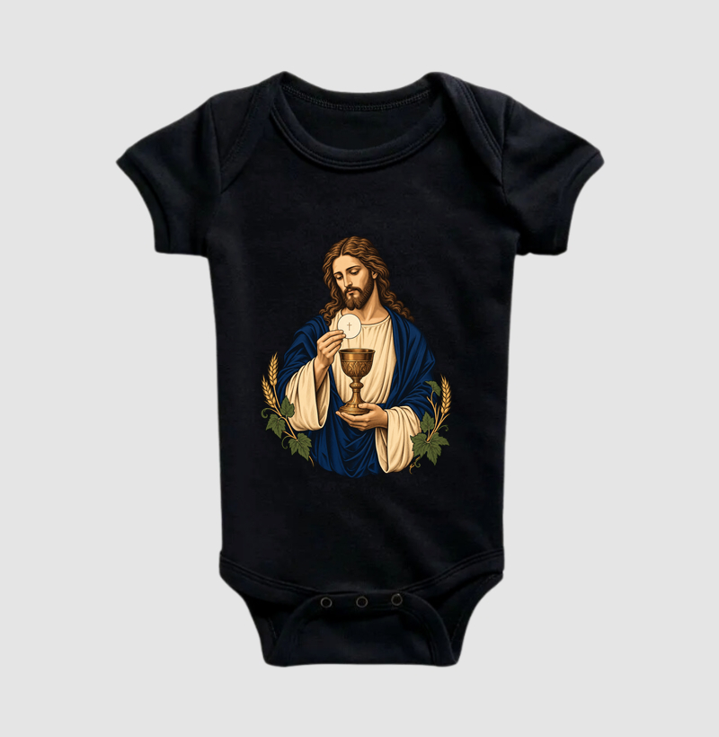 Cristo Eucarístico - Cristo Vivo - Body Infantil