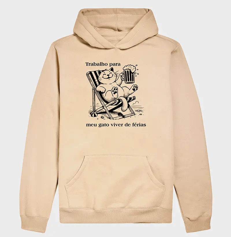 Trabalho para meu gato viver de férias