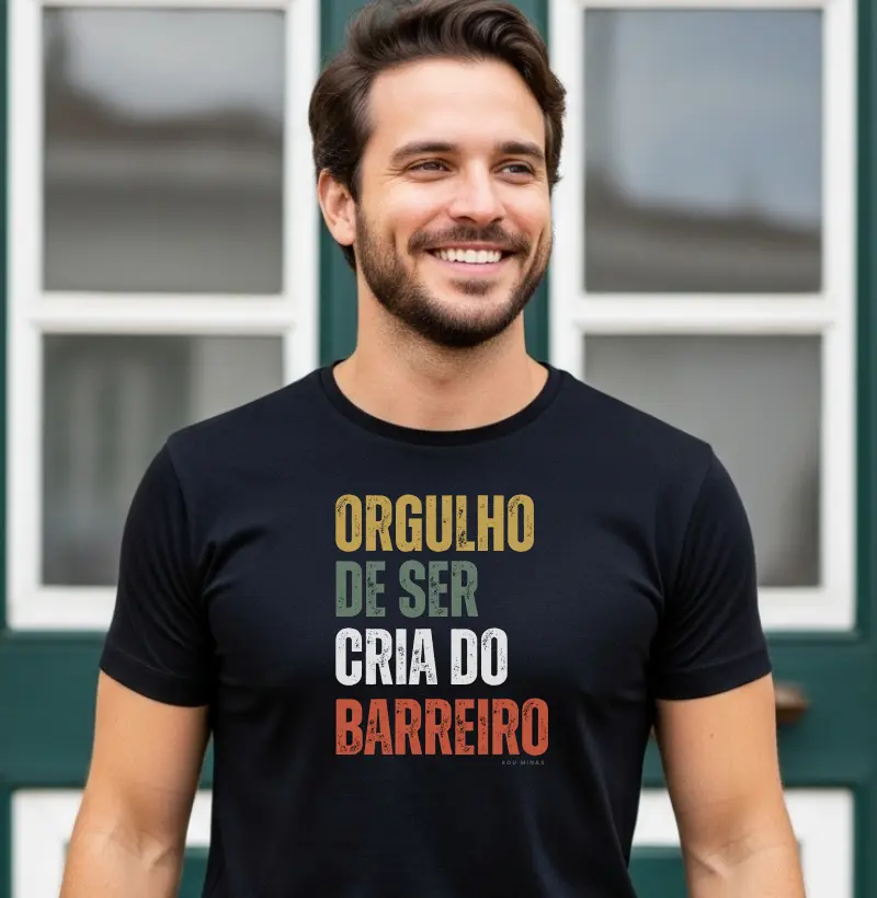 Camiseta Orgulho de Ser Cria do Barreiro | Edição 2