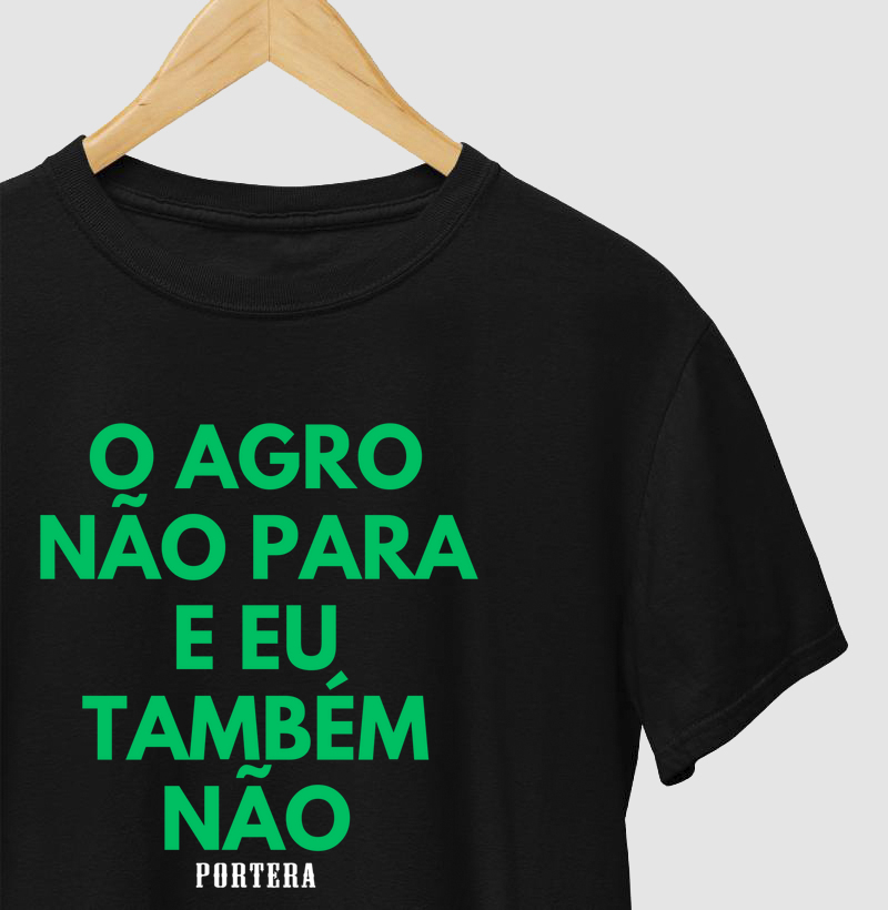 O Agro não Para e Eu Também Não