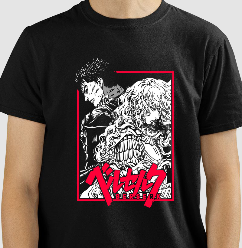 Camiseta Berserk – Guts & Griffith Legacy