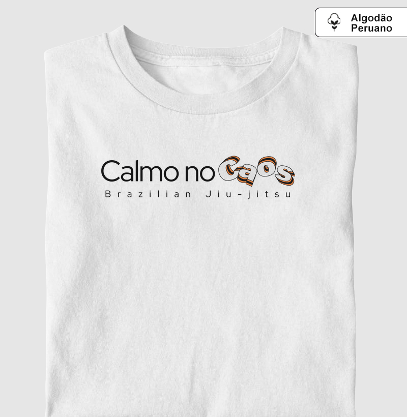 Calmo no Caos - Algodão peruano
