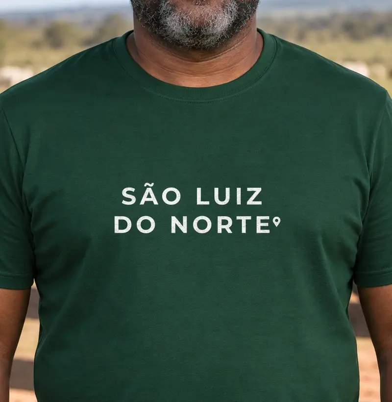 São Luiz do Norte | Pin GO - Camiseta