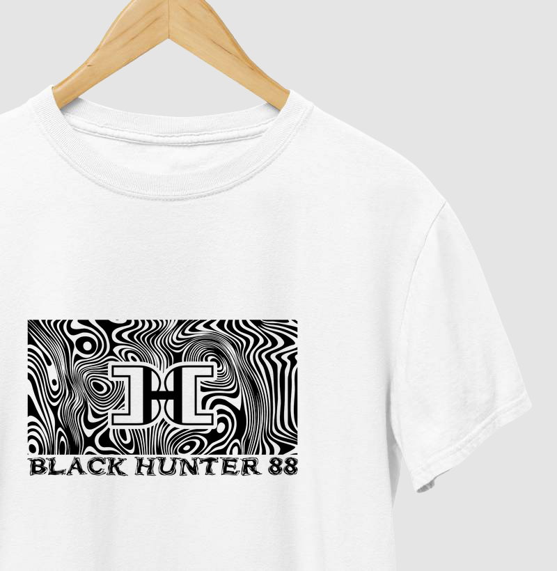 camiseta flamed optical art