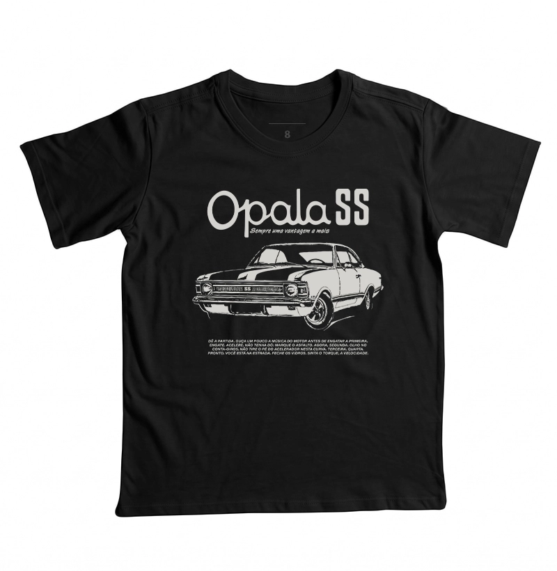 Opala SS | Sempre uma vantagem a mais - Camiseta Infantil