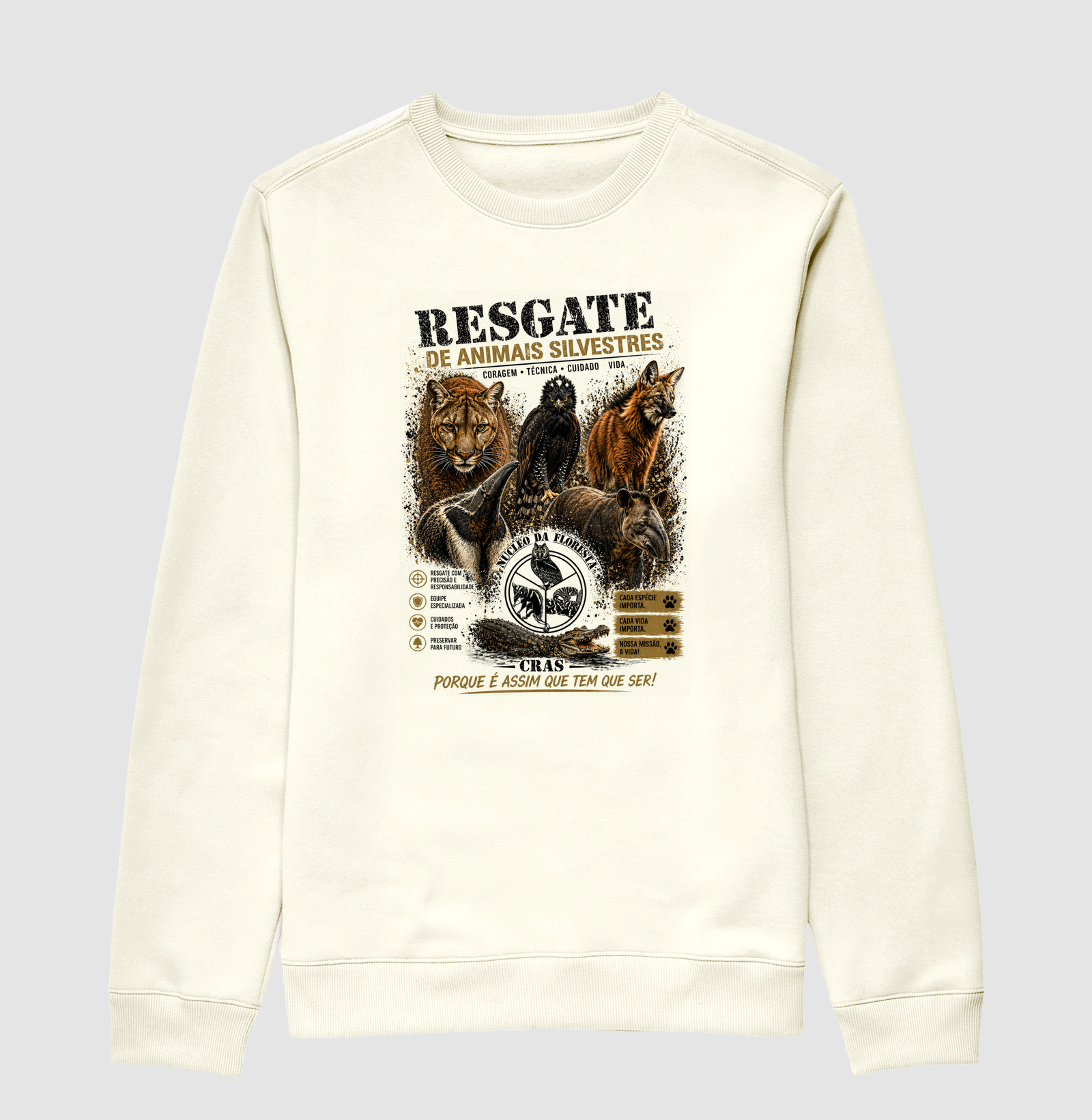 RESGATE - ANIMAIS SILVESTRES - BRANCA