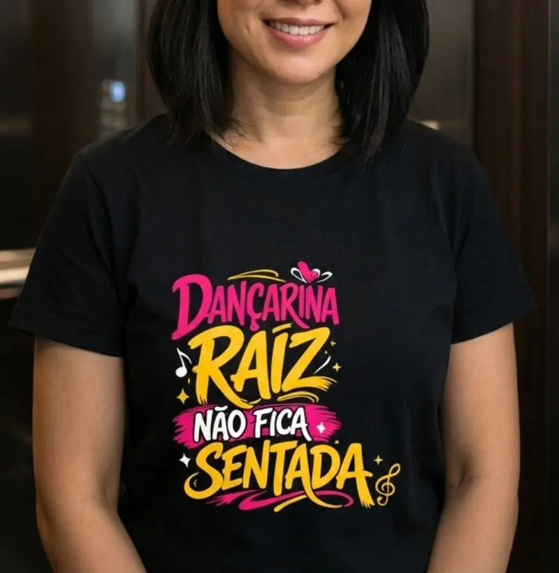 Dançarina Raiz não fica sentada