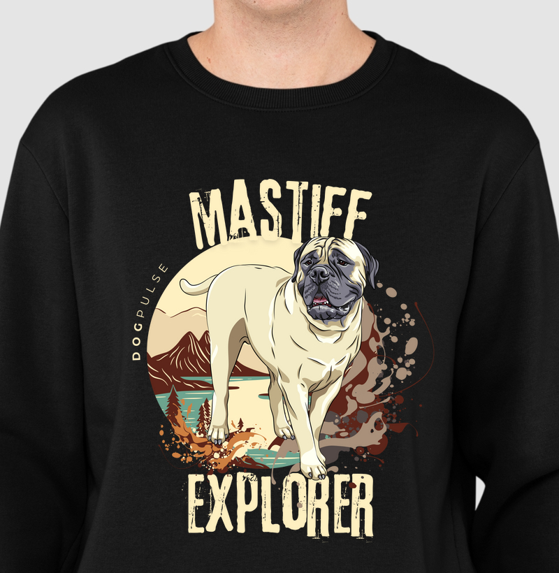 Suéter Moletom Dog Pulse Mastiff Explorer – Guardian of Adventure