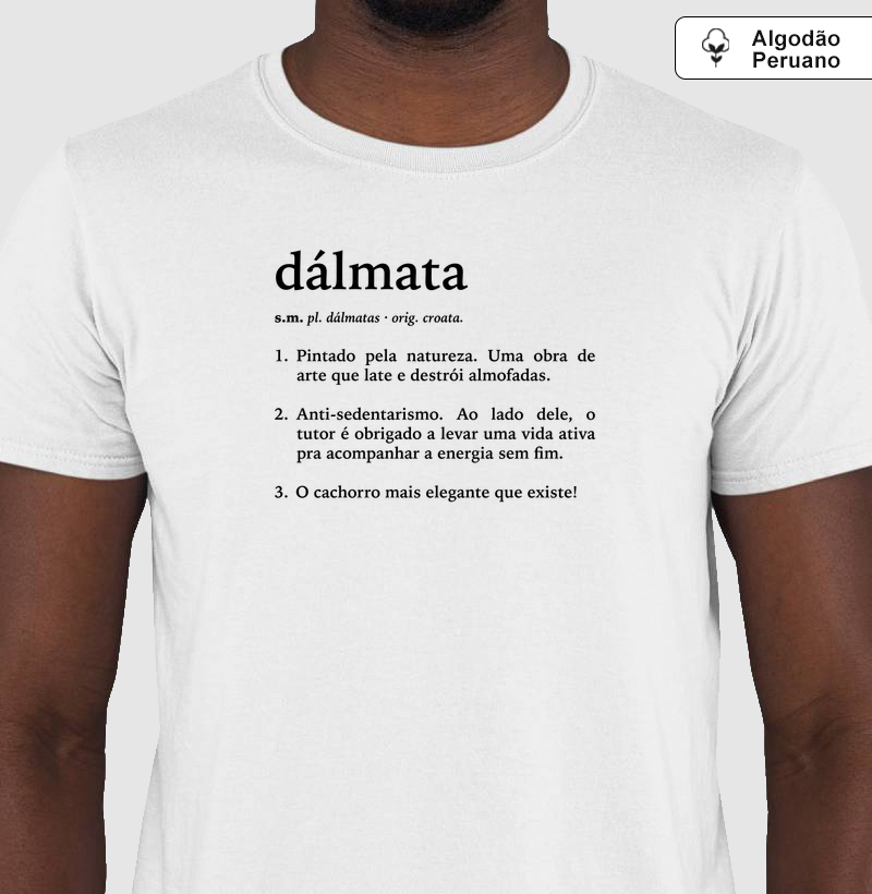 Algodão Peruano Dálmata