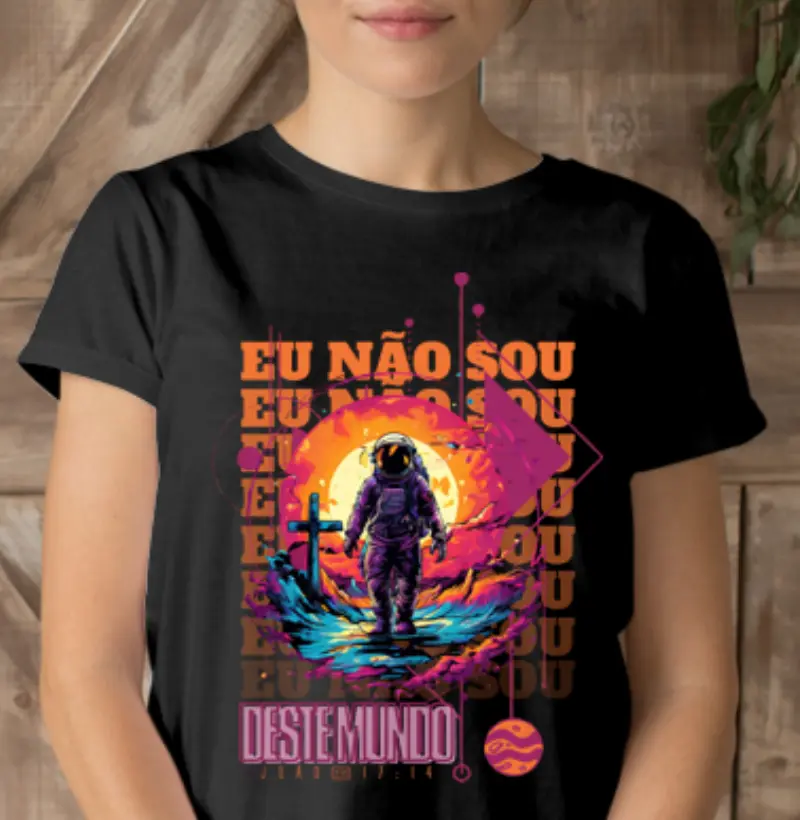 Camiseta - Eu Não Sou Deste Mundo
