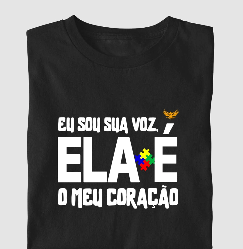 Eu sou sua voz, ela é o meu coração
