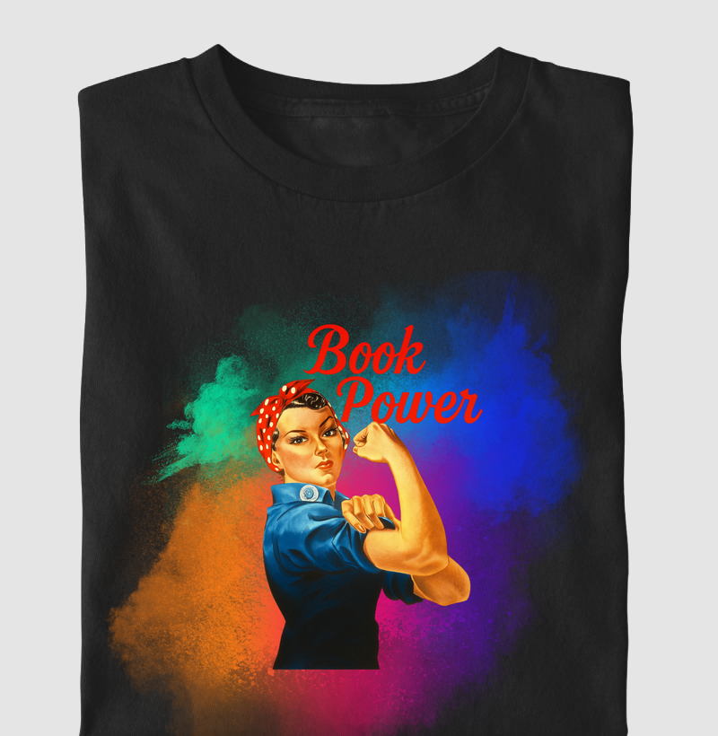 BOOK POWER – CAMISETA FEMININA
