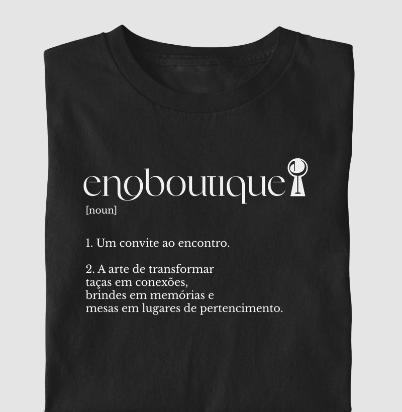 Camiseta Enoboutique - Camiseta