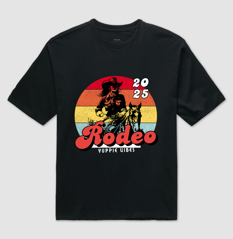 Camiseta Oversized - Tendência Rodeo