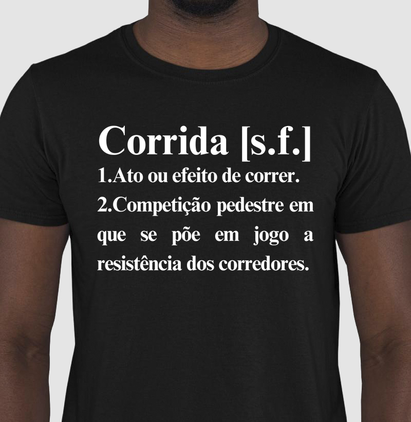 Camiseta Significado Corrida Boy