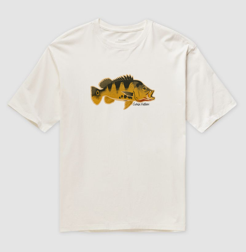 Tucunaré Amarelo 🟡 - Camiseta Oversized