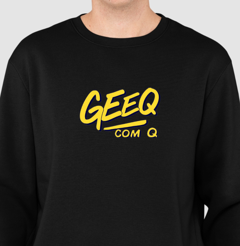 GEEQ com Q - Moletom Sueter