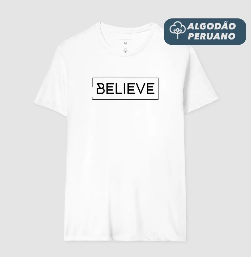BELIEVE - Estampa Preta