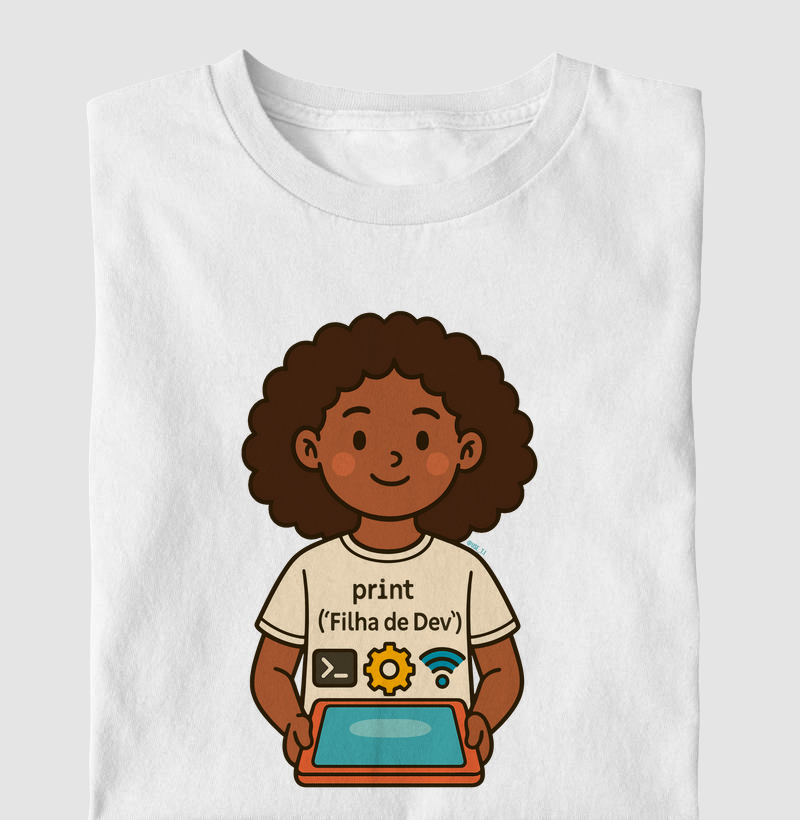 "Print filha de dev" T.I