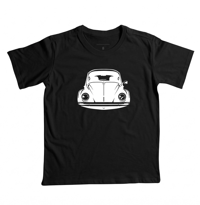 Aircooled Minimalista | Fusca - Camiseta Infantil