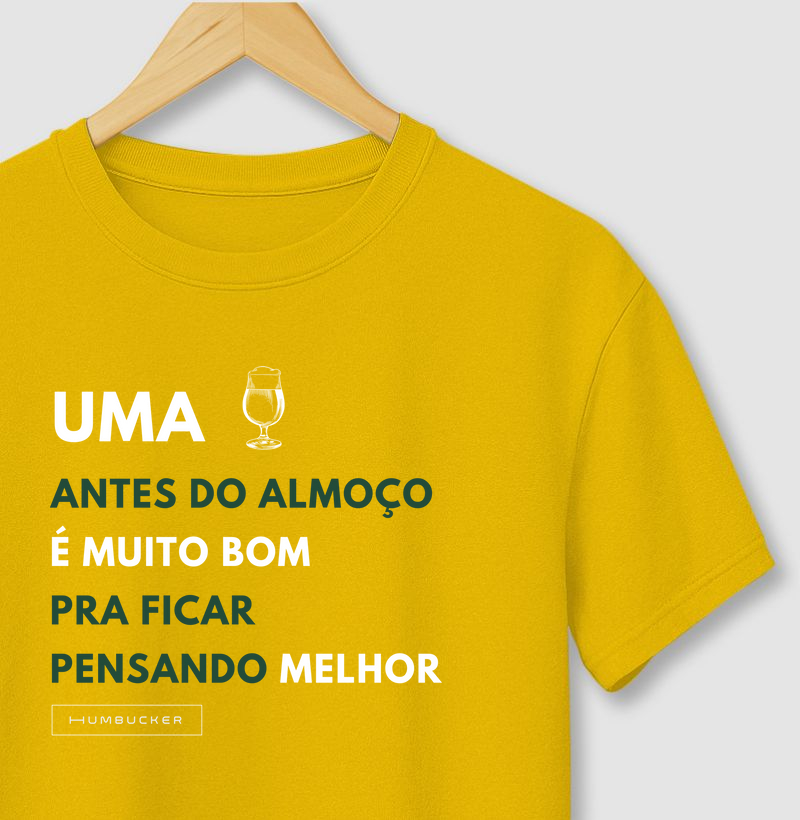 Uma cerveja antes do almoço