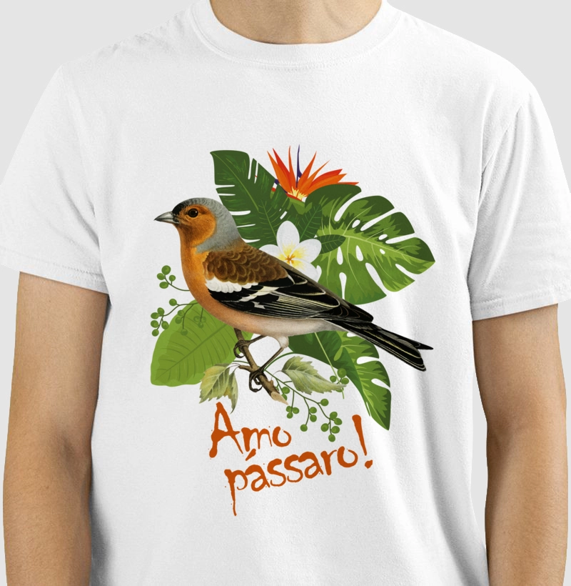 Camiseta Passarinheiros do Brasil 