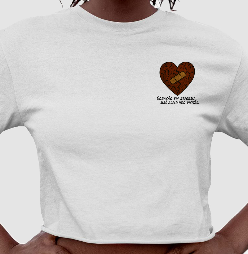 Coração em reforma, mas aceitando visitas.